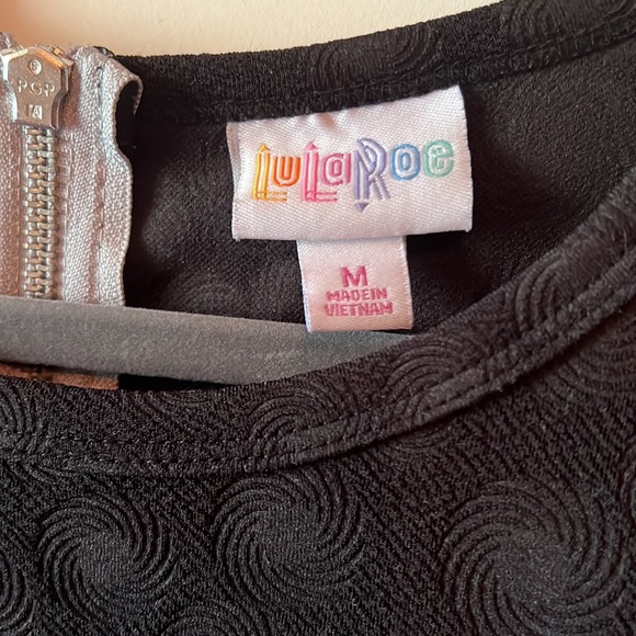 Lularoe black dress - Picture 2 of 3